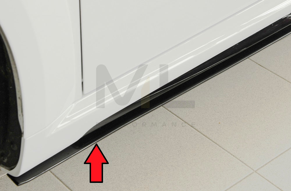 Rieger 00055181 Audi 8J-FV 8S Side Skirt Splitter (TT, TTS & TTRS) 8 | Duco Car Parts UK Car Parts