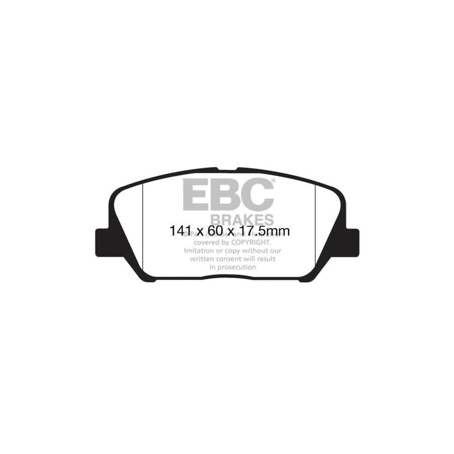 EBC PDKF935 Hyundai Kia Ultimax Front Brake Pad & Plain Disc Kit 2 | Duco Car Parts UK Car Parts