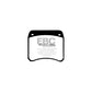 EBC PD03KF1292 Austin Morris Mini Yellowstuff Front Brake Pad & Plain Disc Kit 2 | Duco Car Parts UK Car Parts