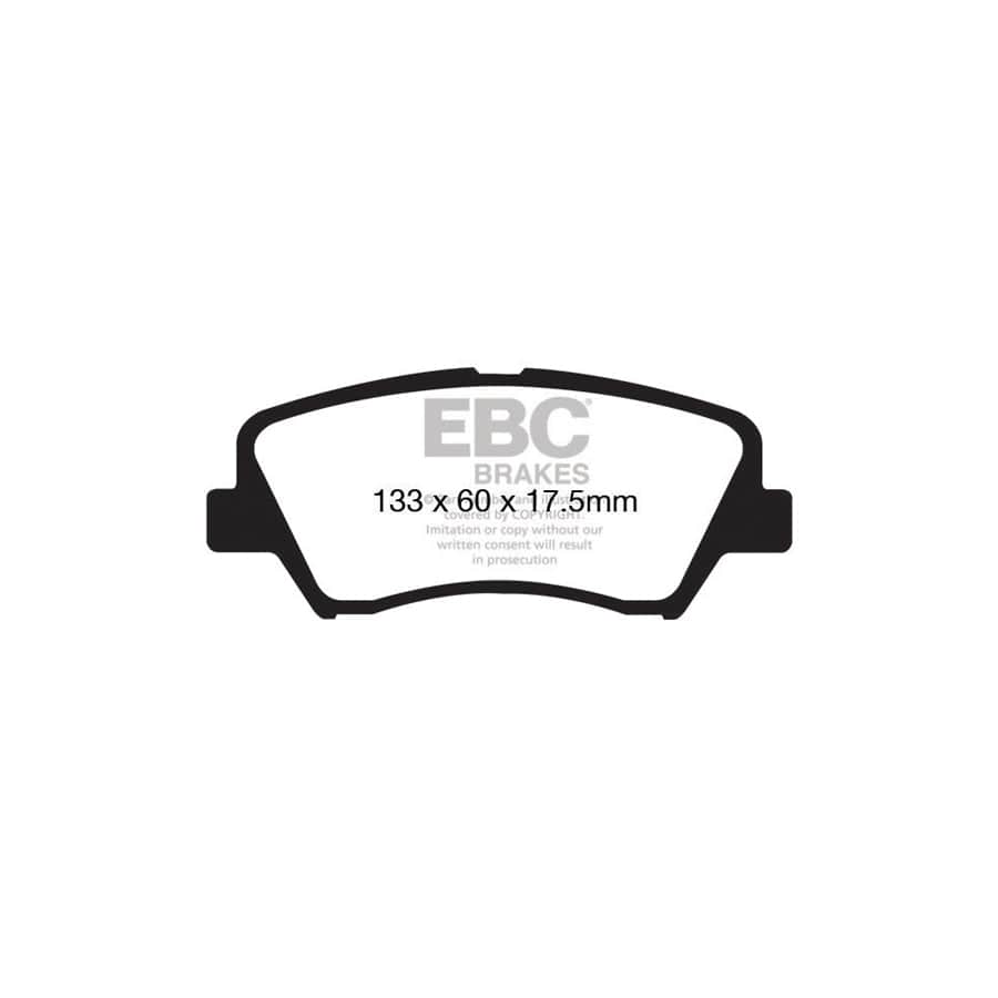 EBC PDKF934 Hyundai Kia Ultimax Front Brake Pad & Plain Disc Kit 2 | Duco Car Parts UK Car Parts