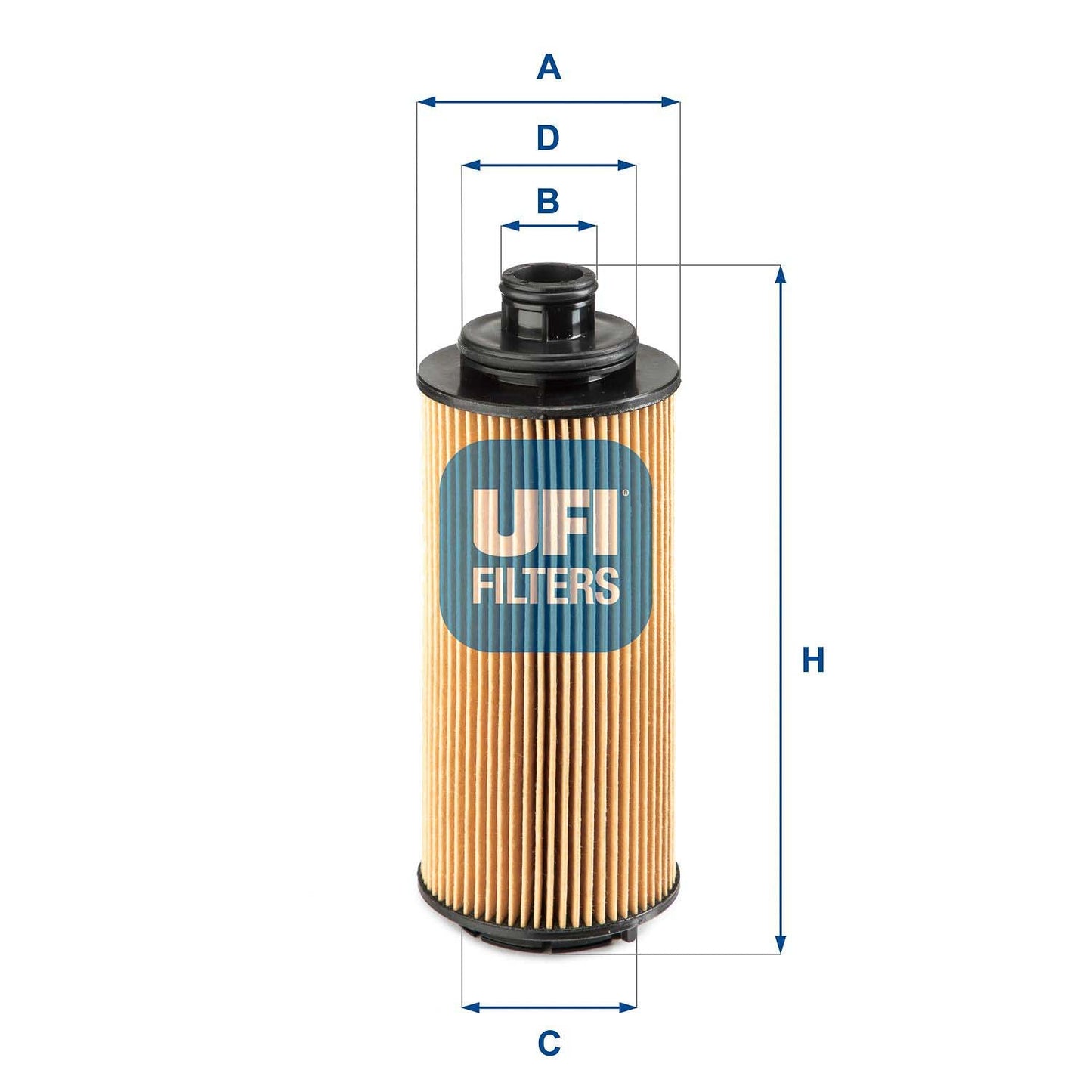 UFI 25.082.00 Oil Filter For Chevrolet S10 Pickup