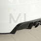 Rieger 00055177 Audi 8J-FV 8S Rear Side Splitter (TT & TTS) 8 | Duco Car Parts UK Car Parts