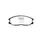 EBC PD03KF1296 Hyundai Santa Fe Yellowstuff Front Brake Pad & Plain Disc Kit - Akebono Caliper 2 | Duco Car Parts UK Car Parts