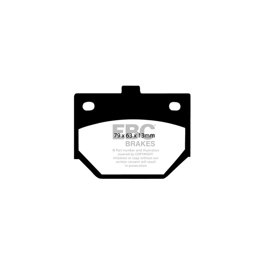 EBC PDKF560 Daihatsu Charade Ultimax Front Brake Pad & Plain Disc Kit 2 | Duco Car Parts UK Car Parts