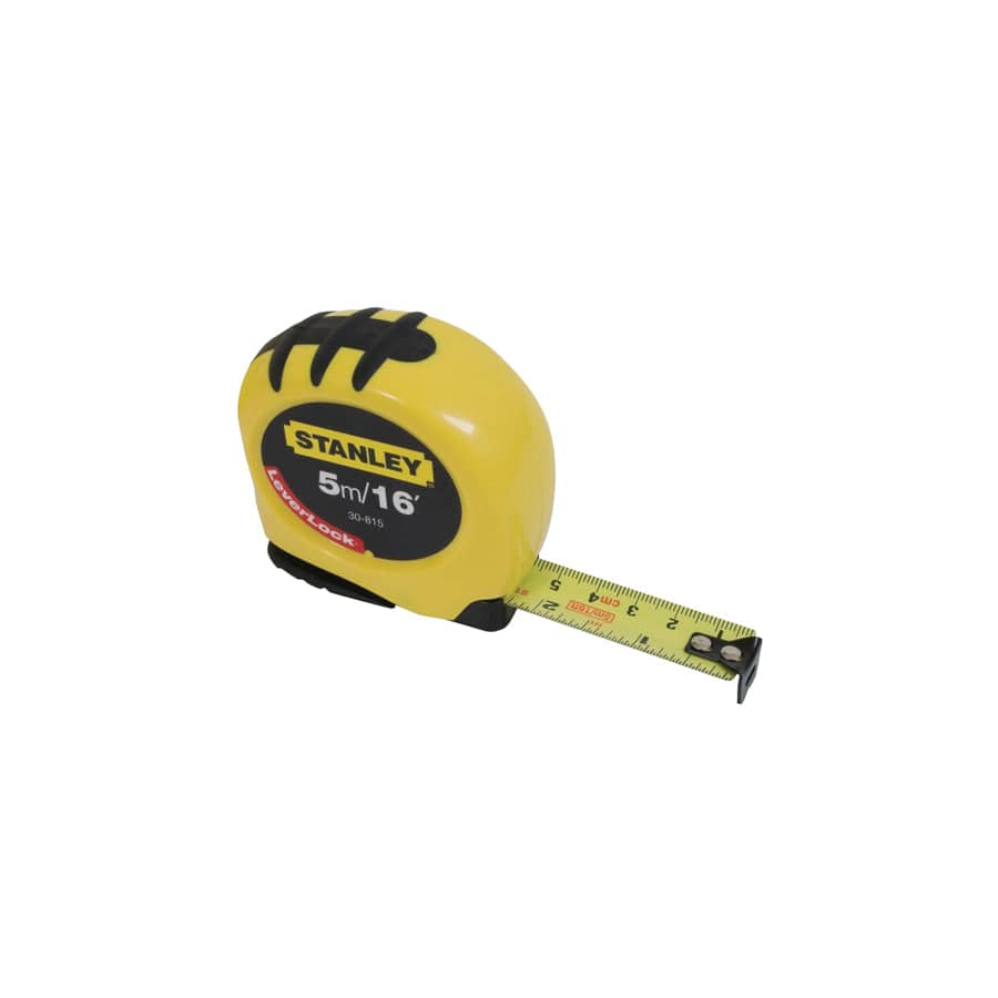 STANLEY® STA530815 Leverlock Tape 5m/16ft (Width 19mm) | Duco Car Parts UK