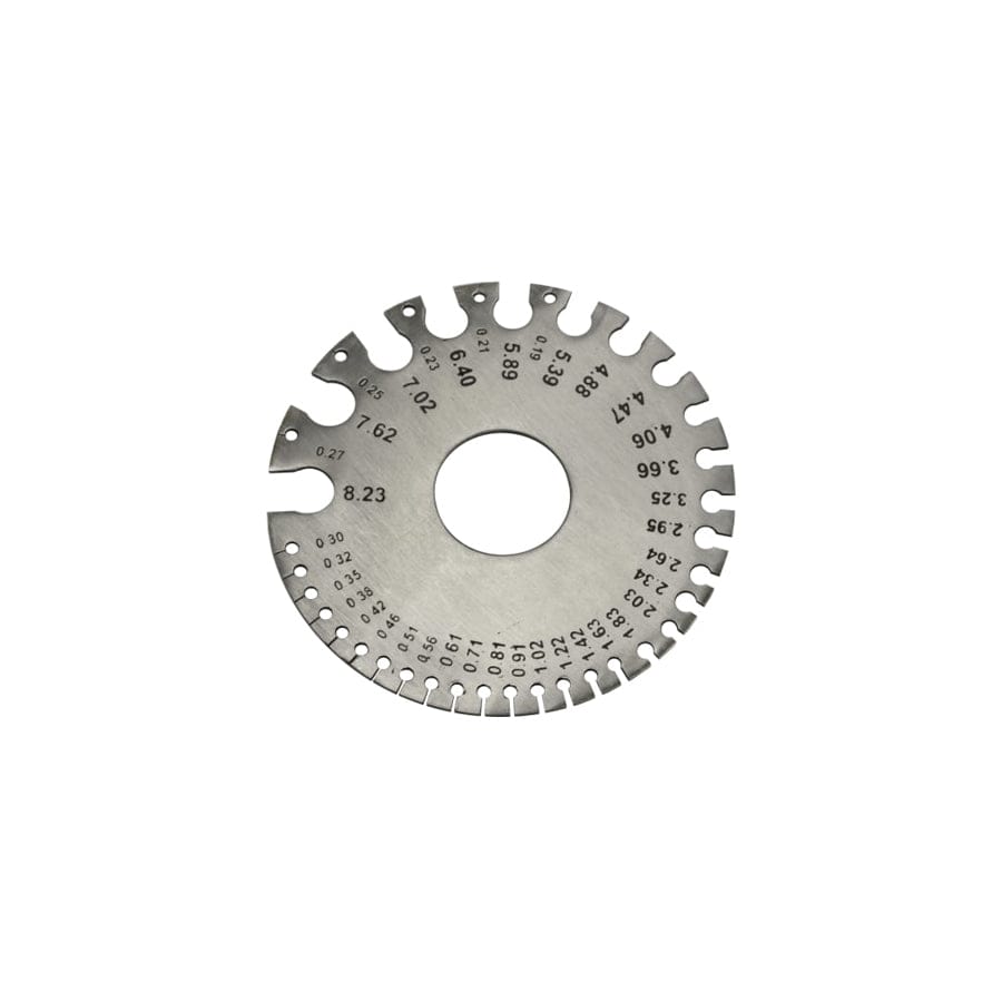 Faithfull FAIGAUGEWIRE Wire Gauge - Metric / Imperial | Duco Car Parts UK