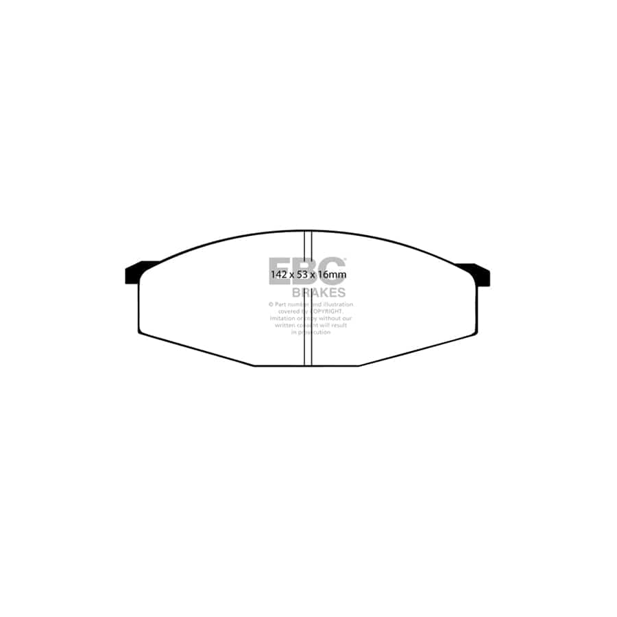 EBC PDKF1410 Datsun Nissan Patrol Ultimax Front Brake Pad & Plain Disc Kit 2 | Duco Car Parts UK Car Parts