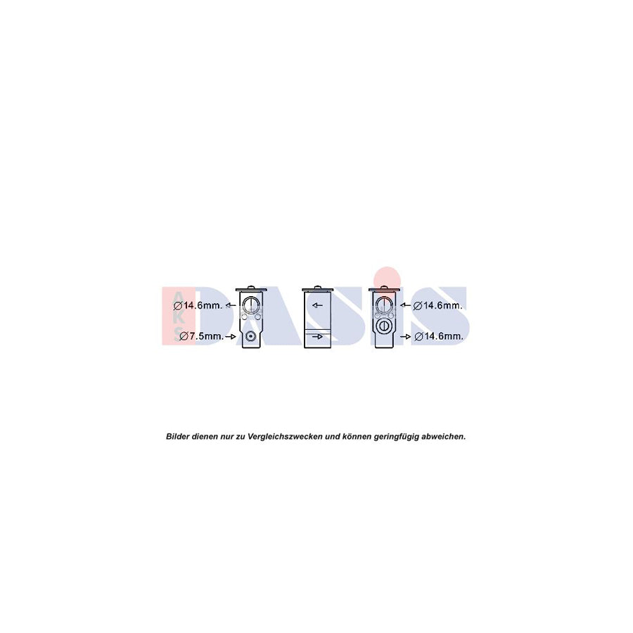 AKS Dasis 840274N Ac Expansion Valve | Duco Car Parts UK