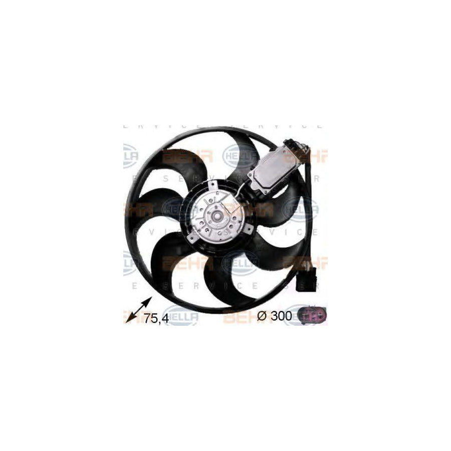 Hella 8EW 351 043-241 Fan, Radiator