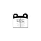 EBC PD03KR643 Saab 99 Yellowstuff Rear Brake Pad & Plain Disc Kit - ATE Caliper 2 | Duco Car Parts UK Car Parts