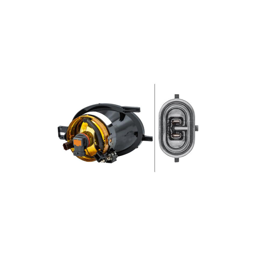 Hella 1N0 010 304-011 Fog Light For Ford S-Max MK1 (WA6)
