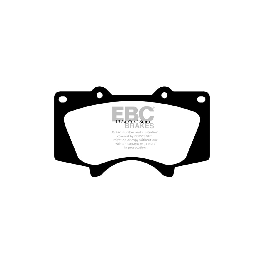 EBC PD14KF627 Lexus GX470 Bluestuff Front Brake Pad & GD Disc Kit - Brembo Caliper 2 | Duco Car Parts UK Car Parts