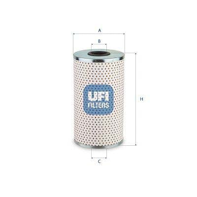 UFI 25.707.00 Oil Filter