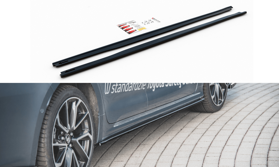 Maxton Design TO-CO-12-S-SD1T Side Skirts Diffusers Toyota Corolla XII Sedan | Duco Car Parts UK Car Parts
