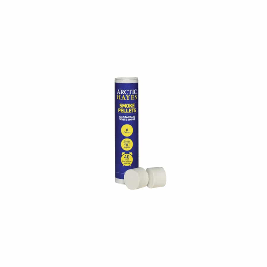Arctic Hayes ARCPH001 Smoke Pellets Standard 13g White (Tube 6) | Duco Car Parts UK