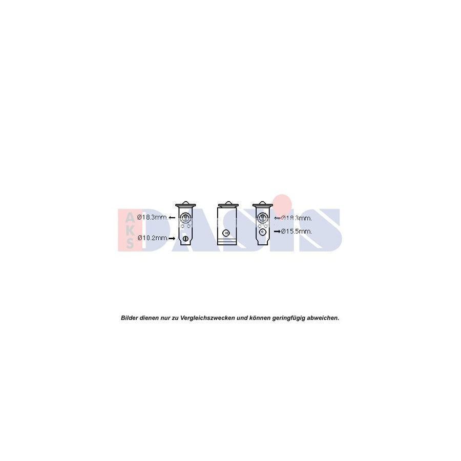 AKS Dasis 840289N Ac Expansion Valve | Duco Car Parts UK