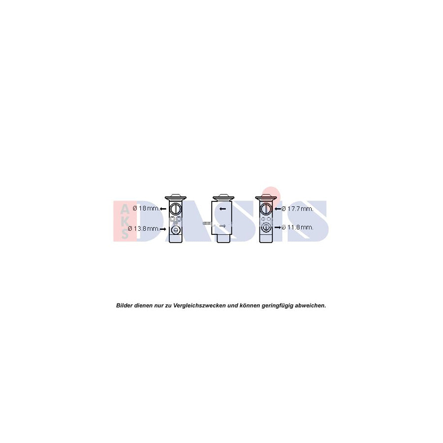 AKS Dasis 840293N Ac Expansion Valve | Duco Car Parts UK