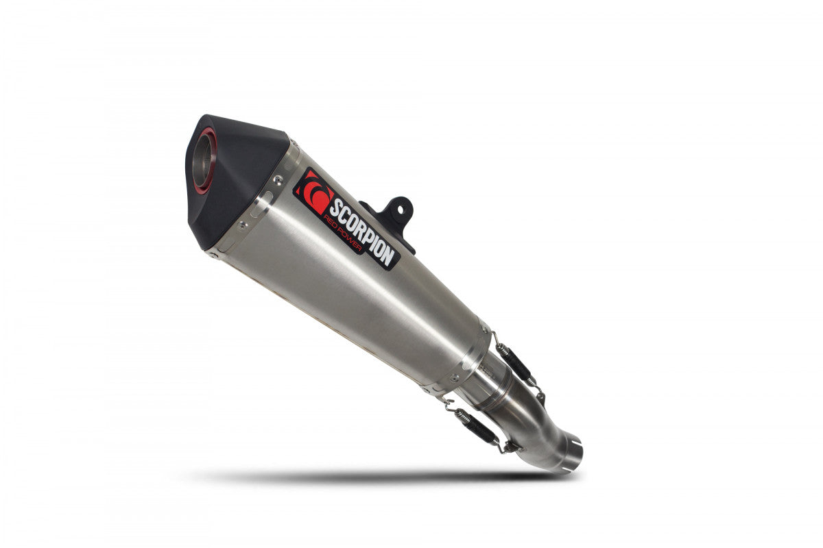 Scorpion RHA189SEO Honda CB500 X Serket Taper Slip-On - Brushed Stainless Steel Sleeve | Duco Car Parts UK UK