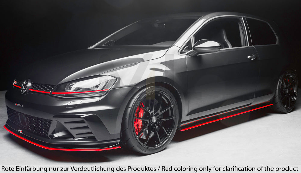 Rieger 00059575 VW R & GTI Clubsport Side Skirt Splitter 10 | Duco Car Parts UK Car Parts