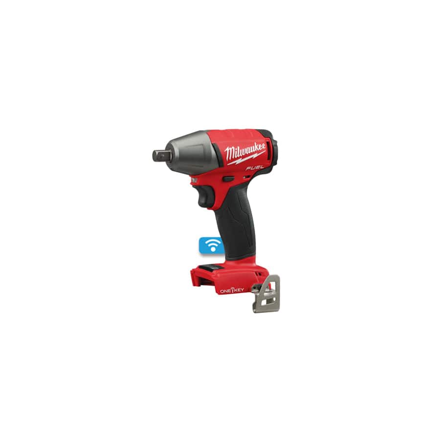 Milwaukee Power Tools MILM18OIW12O M18 ONEIWP12-0 Fuel ONE-KEY 1/2in Pin Detent Impact Wrench 18V Bare Unit | Duco Car Parts UK
