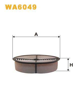 WIX Filters WA6049 Air Filter