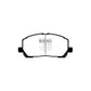 EBC PD01KF834 Lexus RX300 Greenstuff Front Brake Pad & Plain Disc Kit  - Akebono Caliper 2 | Duco Car Parts UK Car Parts