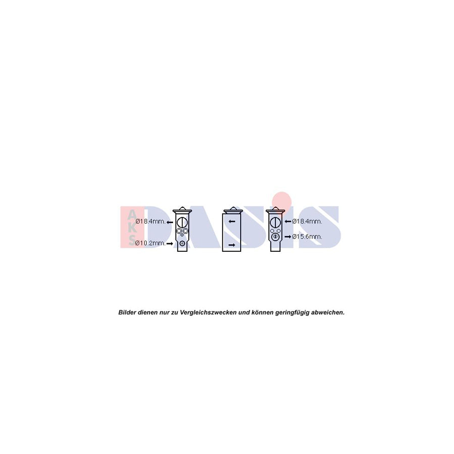 AKS Dasis 840299N Ac Expansion Valve | Duco Car Parts UK
