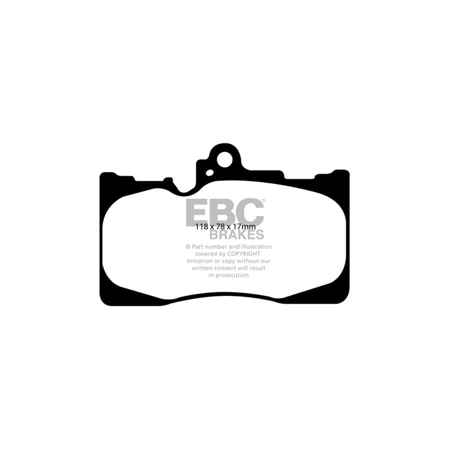 EBC PD40K1074 Lexus Ultimax Pad & Plain Disc Kit 2 | Duco Car Parts UK Car Parts