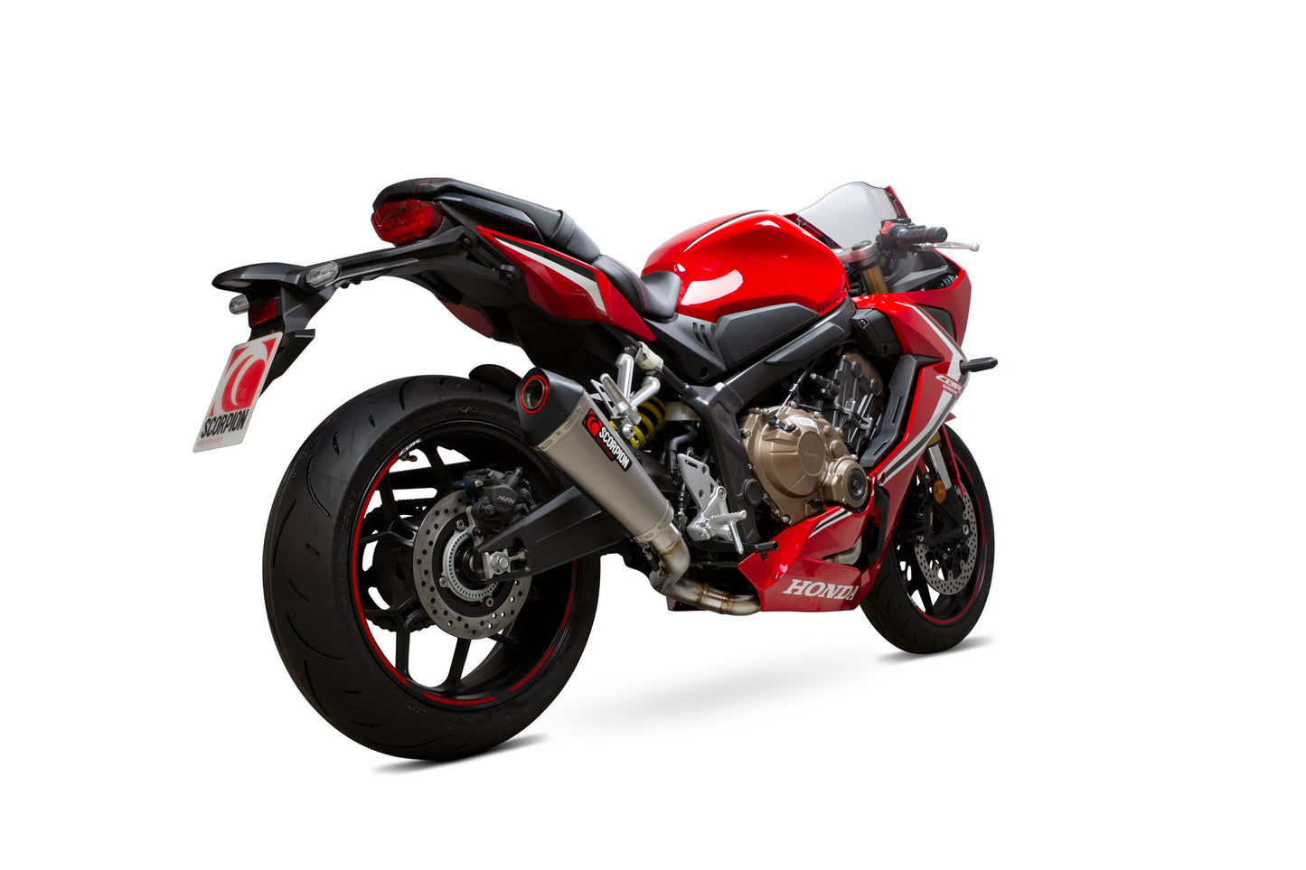 Scorpion RHA190SYSTEO Honda CBR650 R Serket Taper Full System - Titanium Sleeve | Duco Car Parts UK UK