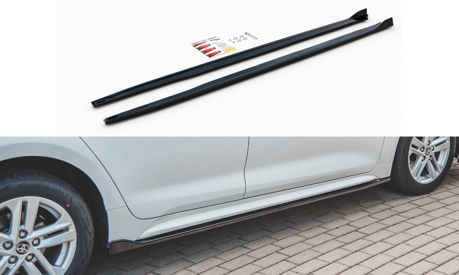 Maxton Design TO-CO-12-TS-SD1T Side Skirts Diffusers Toyota Corolla XII Touring Sports | Duco Car Parts UK Car Parts