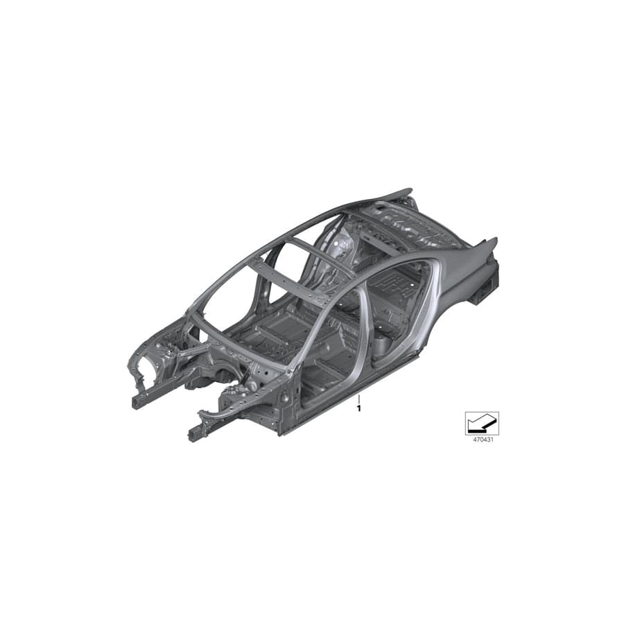 Genuine BMW 41129851325 F90 G30 G31 Bracket Acsm, Front (Inc. 530d, 520dX & 620d) | Duco Car Parts UK Car Parts
