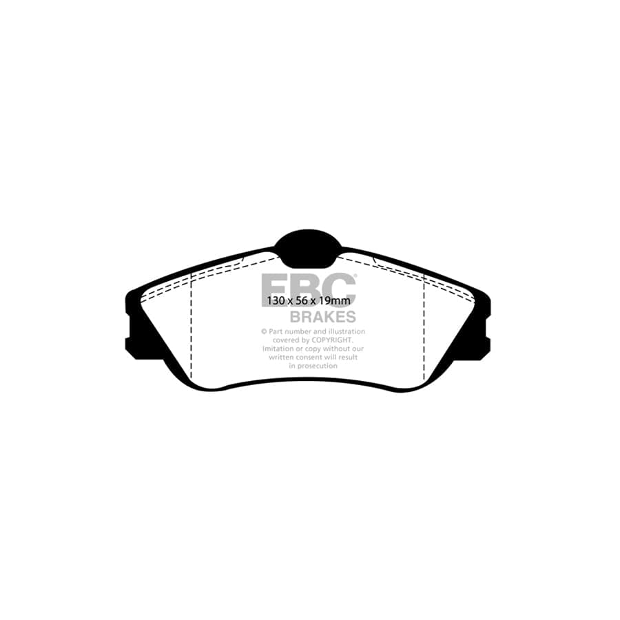 EBC PD11KF362 Citroen Xsara Picasso Greenstuff Front Brake Pad & GD Disc Kit - Girling/TRW Caliper 2 | Duco Car Parts UK Car Parts