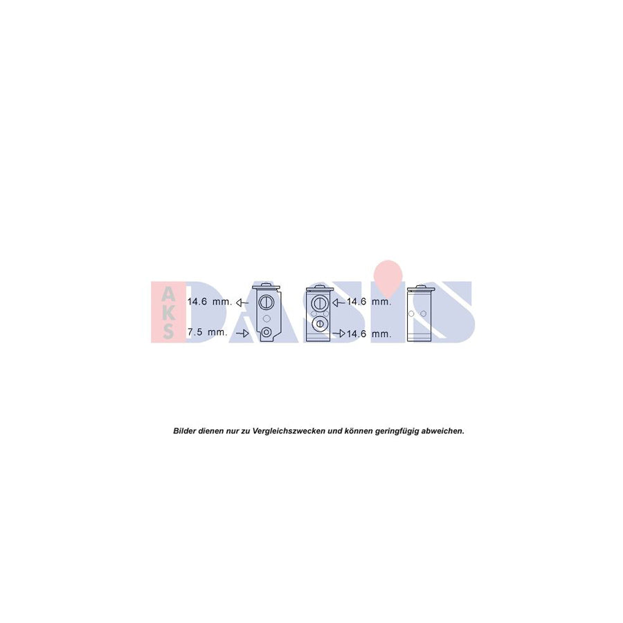 AKS Dasis 840314N Ac Expansion Valve | Duco Car Parts UK