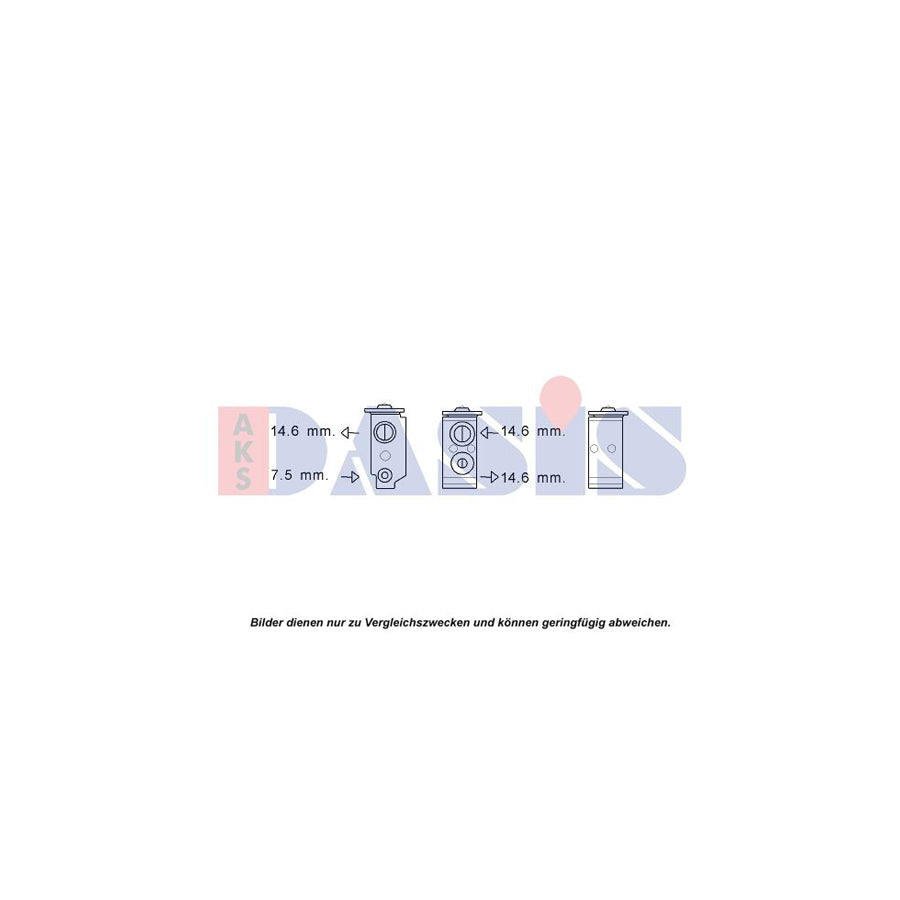 AKS Dasis 840315N Ac Expansion Valve | Duco Car Parts UK