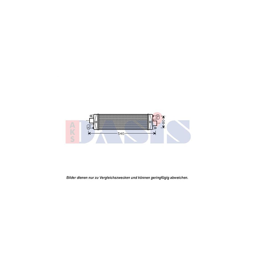 AKS Dasis 087027N Intercooler | Duco Car Parts UK