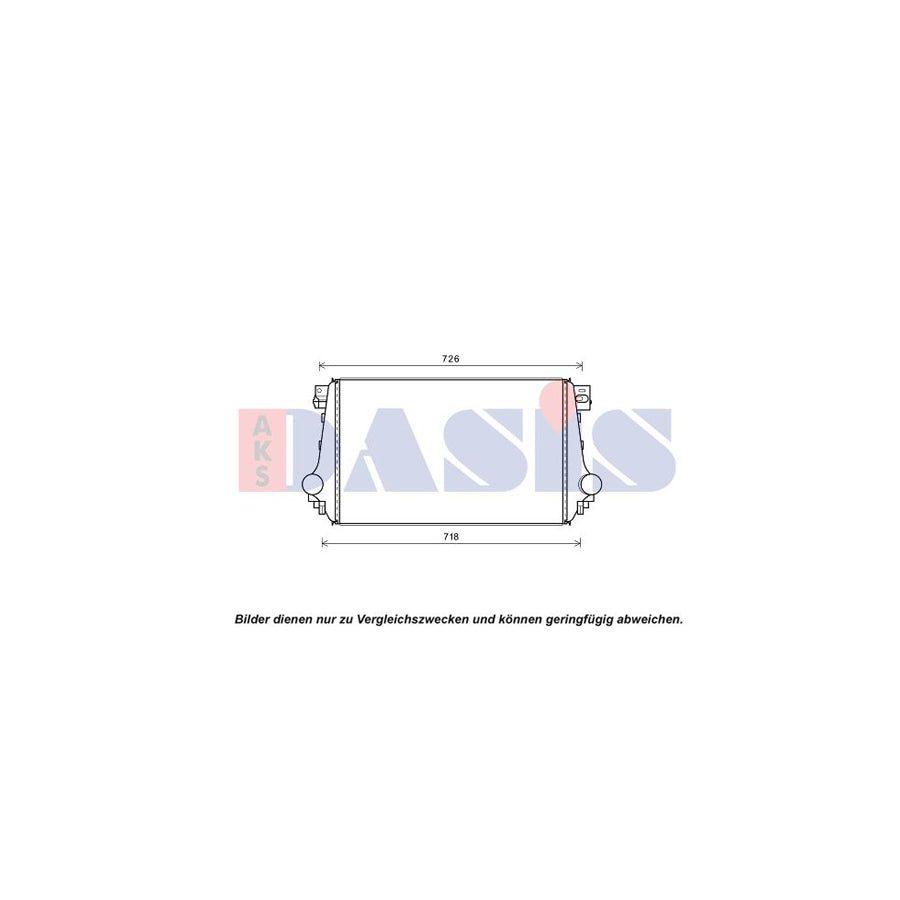 AKS Dasis 047029N Intercooler For VW Amarok Pickup (2Ha, 2Hb, S1B, S6B, S7A, S7B) | Duco Car Parts UK