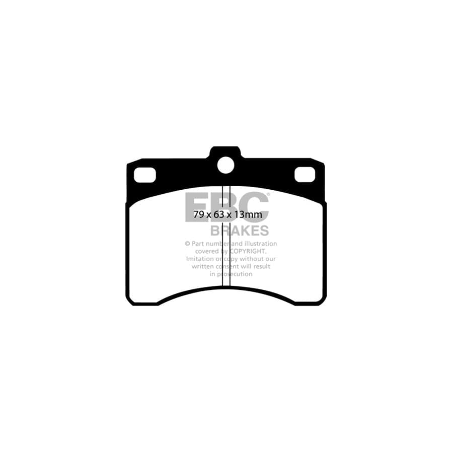 EBC PDKF577 Daihatsu Perodua Ultimax Front Brake Pad & Plain Disc Kit (Inc. Domino & Nippa) 2 | Duco Car Parts UK Car Parts