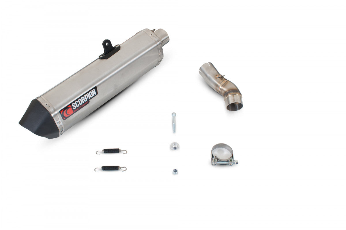 Scorpion RHA106SEO Honda CBF1000 Serket Parallel Slip-On - Brushed Stainless Steel Sleeve | Duco Car Parts UK UK
