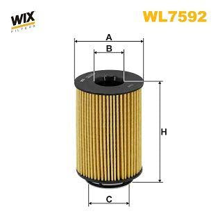 WIX Filters WL7592 Oil Filter