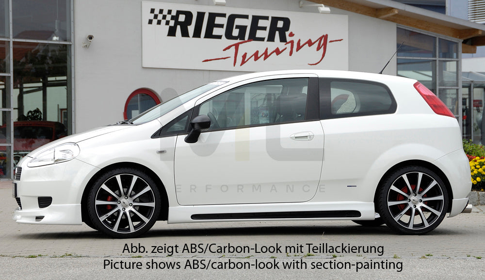 Rieger 00056044 Fiat Grande Punto (199) Side Skirt 9 | Duco Car Parts UK Car Parts