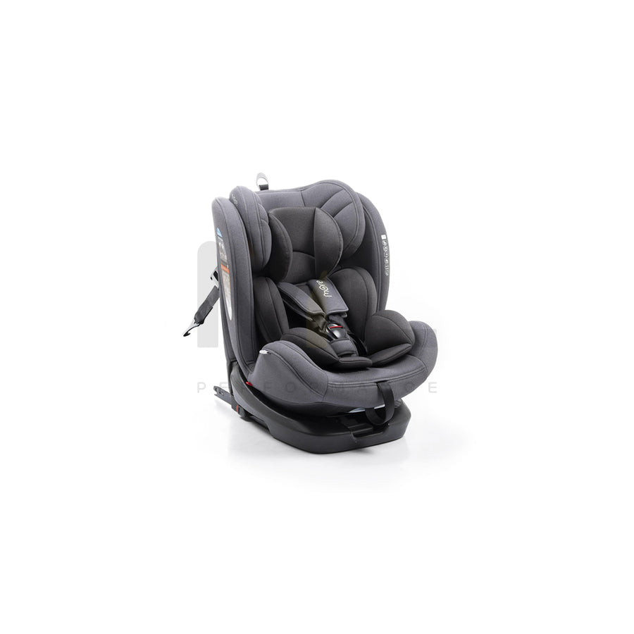 MORE 8435593700624 Child car seat with Isofix, Group 0+ / 1 / 2 / 3, 0-36 kg, 3-point harness, Anthracite, multi-group, Rearward-facing, rotating | ML Performance Car Parts