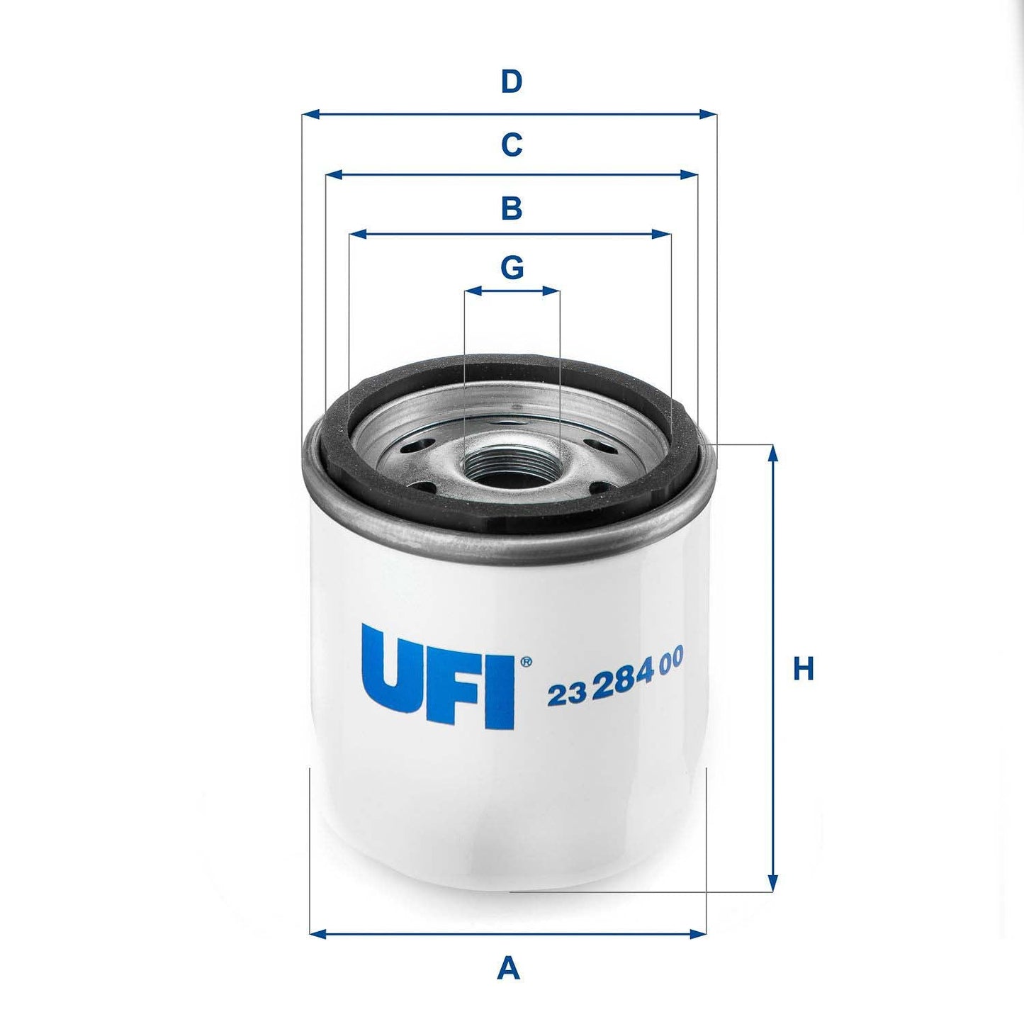 UFI 23.284.00 Oil Filter
