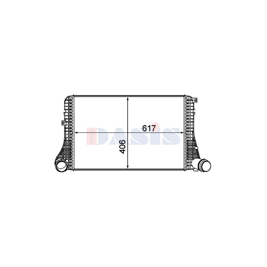 AKS Dasis 047037N Intercooler | Duco Car Parts UK