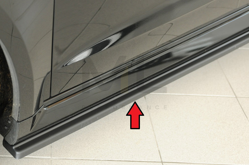 Rieger 00056814 Audi 8V RS3 Side Skirt Splitter 1 | Duco Car Parts UK Car Parts