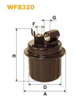 WIX Filters WF8320 Fuel Filter