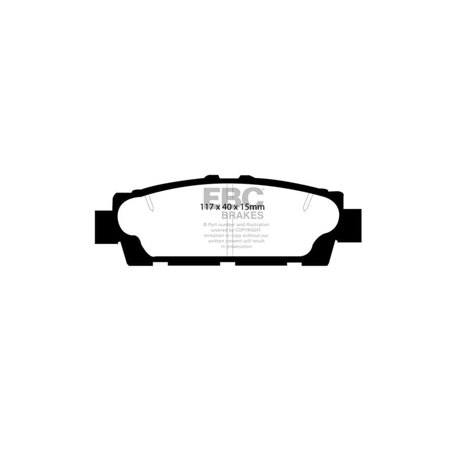 EBC PD40K1077 Lexus LS400 (XF10) Ultimax Pad & Plain Disc Kit 3 | Duco Car Parts UK Car Parts