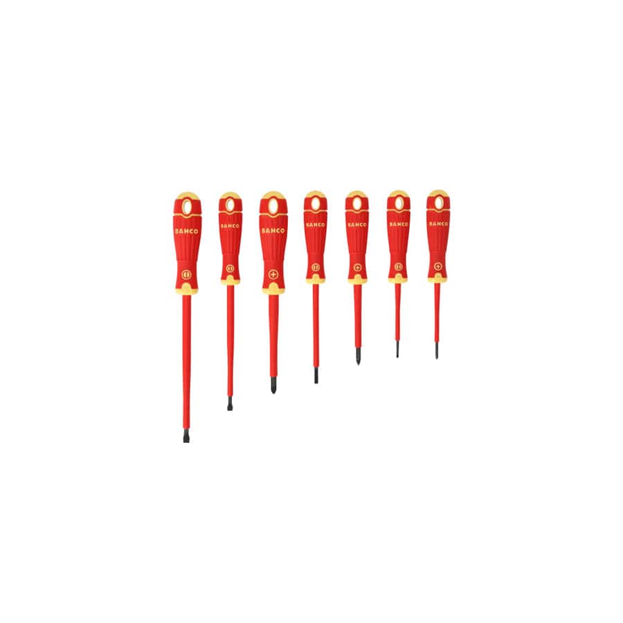 Bahco BAH220017 B220.017 BAHCOFIT Insulated Screwdriver Set, 7 Piece | Duco Car Parts UK