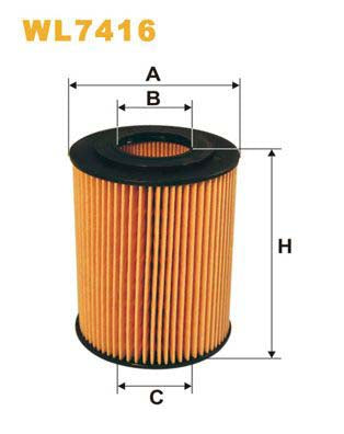 WIX Filters WL7416 Oil Filter