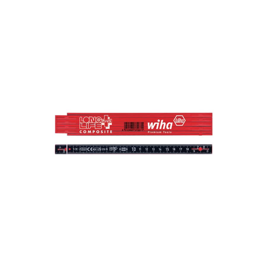 Wiha WHA37067 LongLife Plus Composite Folding Ruler 2m | Duco Car Parts UK