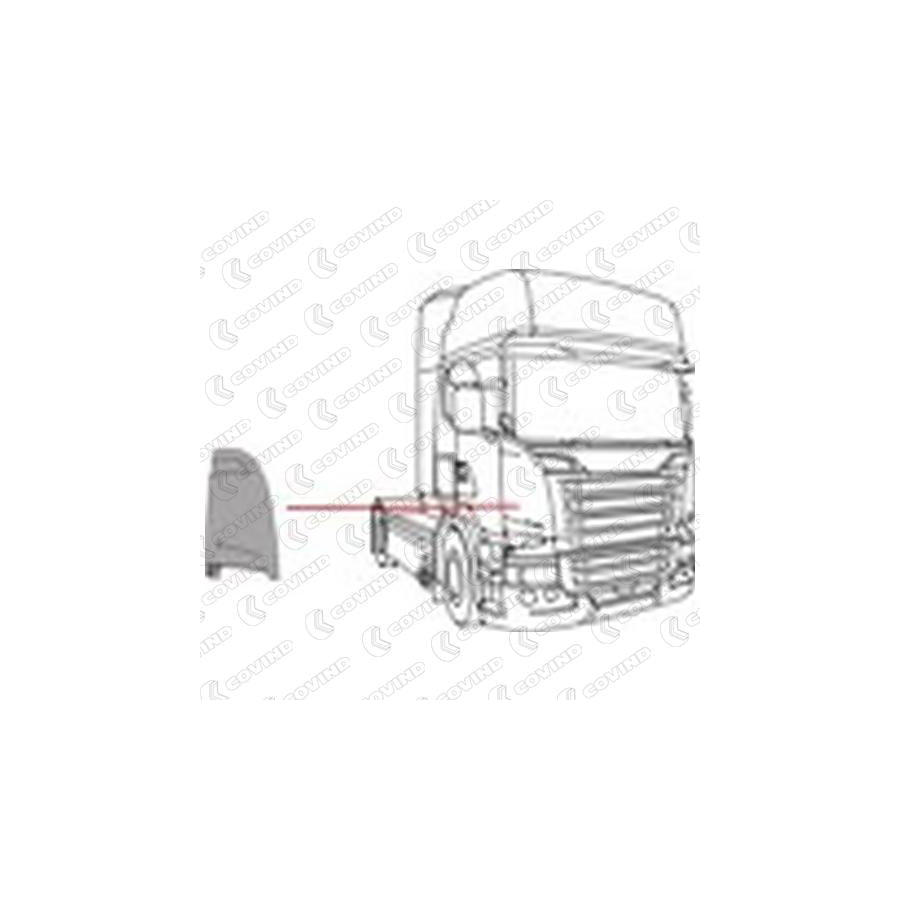 Covind 146/160 Wind Deflector | Duco Car Parts UK
